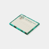 黄金の木 – ヤグドラシル – マラカイト葉 ポストイット (アングル)