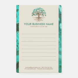 黄金の木 – ヤグドラシル – マラカイト葉 ポストイット