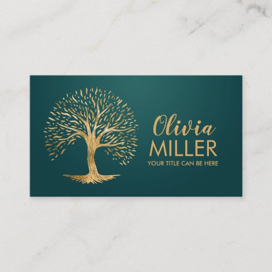 黄金の木 名刺 (正面)