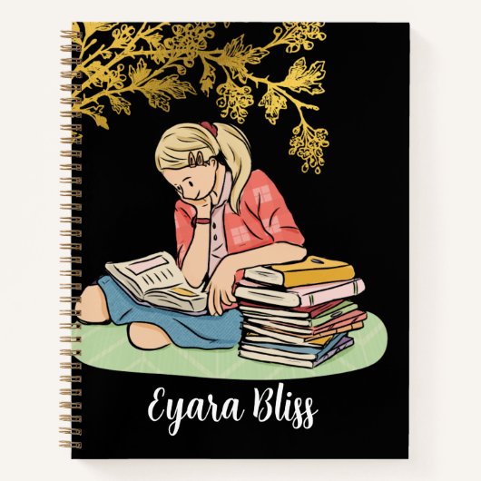 黄金の本： A Journal インスパイア to  ノートブック (正面)