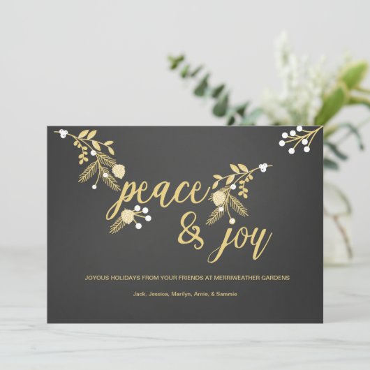 黄金の枝とコーン平和と喜びシャルボード シーズンカード (スタンド正面)