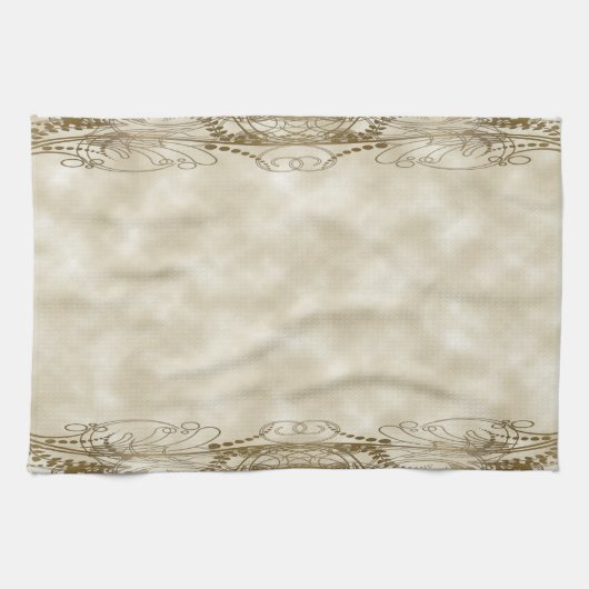 黄金の柱 キッチンタオル (横)