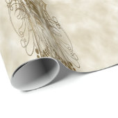 黄金の柱 ラッピングペーパー (ロールコーナー)