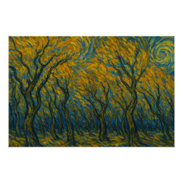 黄金の森の嵐 ポスター