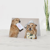 黄金の母の日 カード (正面)