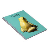 黄金の毒カエル ノートブック (右側)