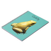 黄金の毒カエル ノートブック (左側)