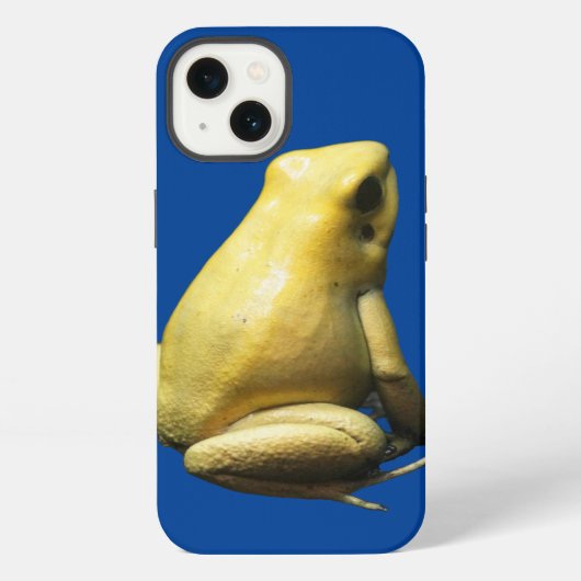 黄金の毒蛙 iPhoneケース (裏面)