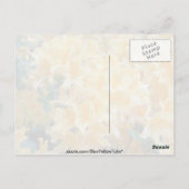 黄金の水切り黄色いツツジの花 ポストカード (裏面)