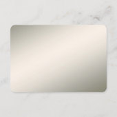 黄金の波状の離れフローラ詳細エンクロージャカード エンクロージャーカード (裏面)