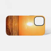 黄金の海の夕焼け iPhoneケース (裏面横)