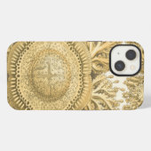 黄金の海の生き物 iPhoneケース (裏面横)
