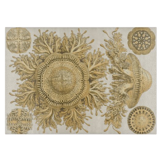 黄金の海の生物 カッティングボード (正面)