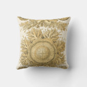 黄金の海の生物 クッション (裏面)