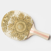 黄金の海の生物 卓球ラケット (横)