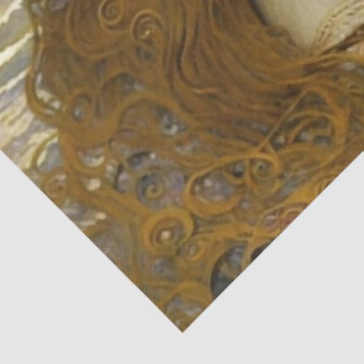 黄金の海の貝殻の夢を見る人魚の眠り 薄葉紙 (詳細)