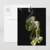 黄金の渦巻き ポストカード (正面/裏面)