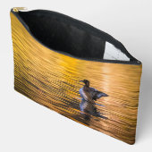 黄金の湖の黄金の目 アクセサリーポーチ (見開き)