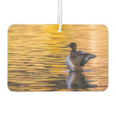 黄金の湖の黄金の目 カーエアーフレッシュナー (裏面)