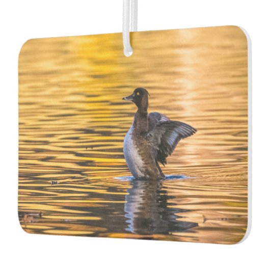 黄金の湖の黄金の目 カーエアーフレッシュナー (左)