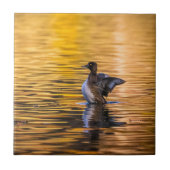 黄金の湖の黄金の目 タイル (正面)