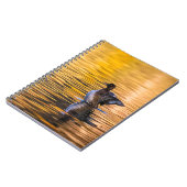 黄金の湖の黄金の目 ノートブック (左側)