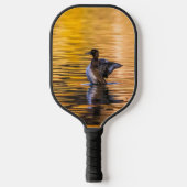 黄金の湖の黄金の目 ピックルボールラケット (正面)