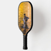 黄金の湖の黄金の目 ピックルボールラケット (左)