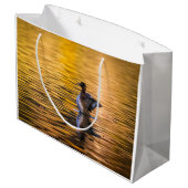 黄金の湖の黄金の目 ラージペーパーバッグ (裏面アングル)