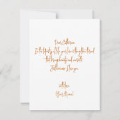 黄金の滴るハート　ただ愛しているから カード (裏面)