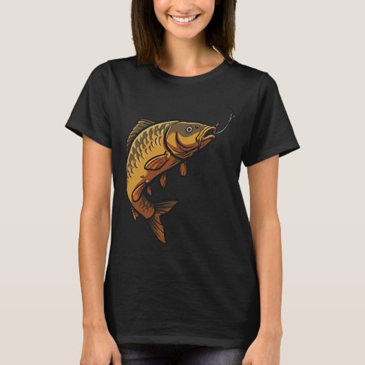 黄金の獲物にハマって Tシャツ (正面)