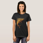 黄金の獲物にハマって Tシャツ (正面フル)