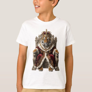 黄金の玉座のロイヤルタイガーモナーク Tシャツ