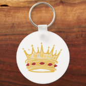 黄金の王冠と宝石 キーホルダー (正面)