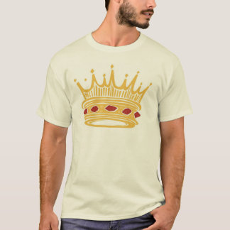 黄金の王冠と宝石 Tシャツ