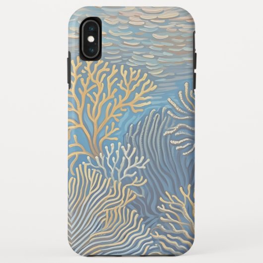 黄金の珊瑚礁の海 Case-Mate iPhoneケース (裏面)