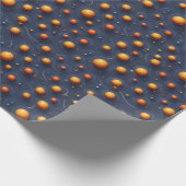 黄金の球体 | ラッピングペーパー (角)