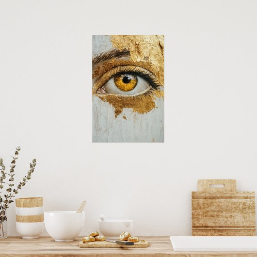 黄金の目 ポスター (キッチン)