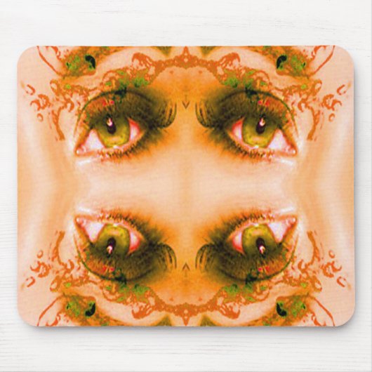 黄金の目 マウスパッド (正面)