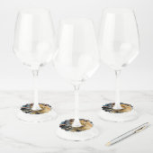 黄金の目 ワイングラスタグ (セット)