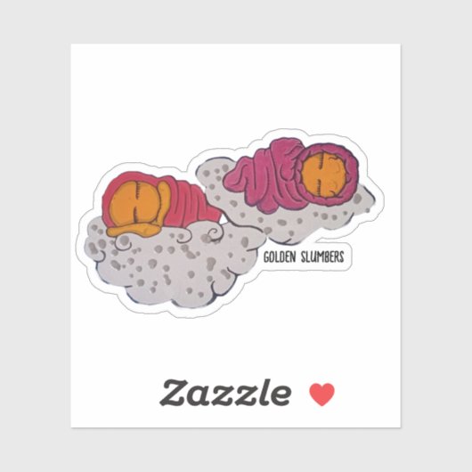 黄金の眠り シール (シート)