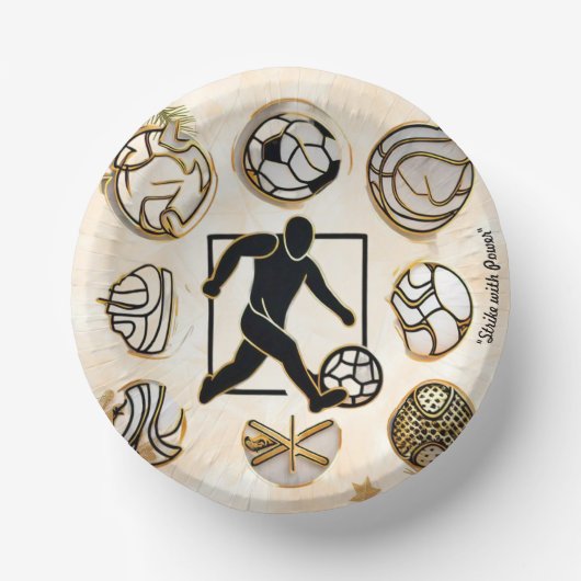 「黄金の瞬間」 ペーパーボウル (正面)