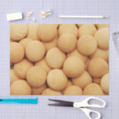 黄金の砂糖クッキー 薄葉紙 (クラフト)