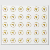 黄金の確認と聖霊 ラッピングペーパー (フラット)