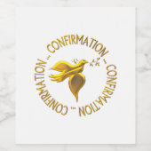 黄金の確認と聖霊 ワインラベル (シングルラベル)