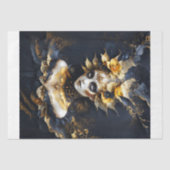 黄金の神秘的 – 影の女王のデコページ 薄葉紙 (正面)