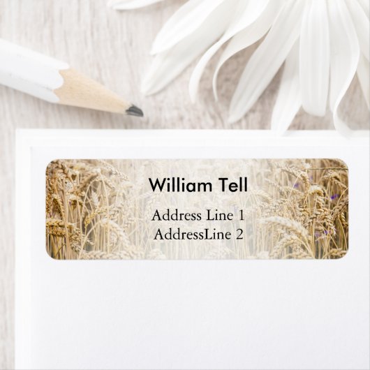 黄金の穀物 ラベル (インサイチュ)