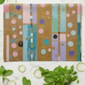 黄金の空想 キッチンタオル (折り畳み)