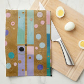 黄金の空想 キッチンタオル (四つ折り)