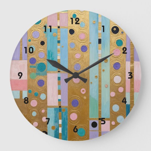 黄金の空想 ラージ壁時計 (正面)